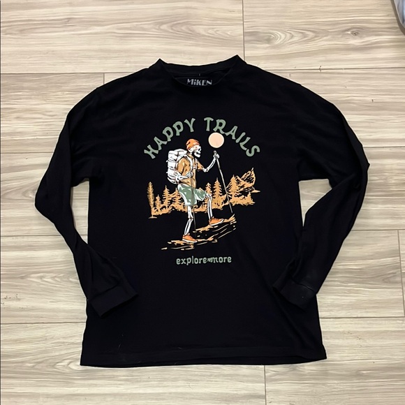 Miken Black Long Sleeve Tee - Picture 1 of 5